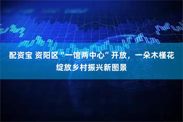 配资宝 资阳区“一馆两中心”开放，一朵木槿花绽放乡村振兴新图景