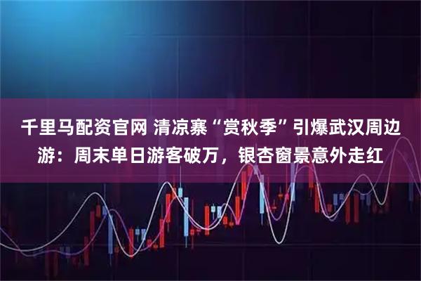 千里马配资官网 清凉寨“赏秋季”引爆武汉周边游：周末单日游客破万，银杏窗景意外走红