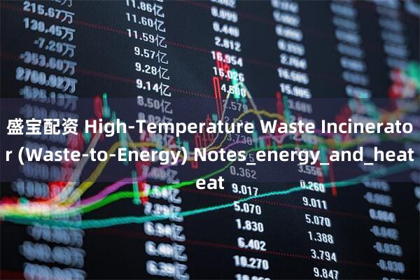 盛宝配资 High-Temperature Waste Incinerator (Waste-to-Energy) Notes_energy_and_heat