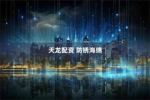 天龙配资 防锈海绵