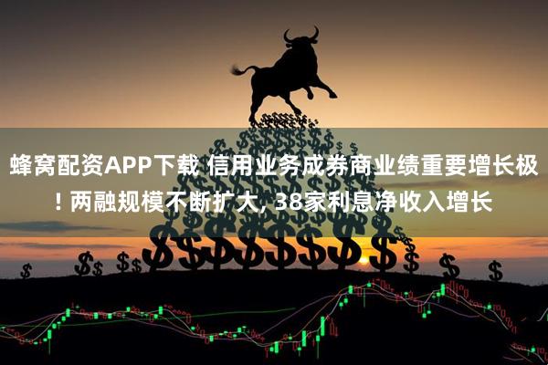 蜂窝配资APP下载 信用业务成券商业绩重要增长极! 两融规模不断扩大, 38家利息净收入增长